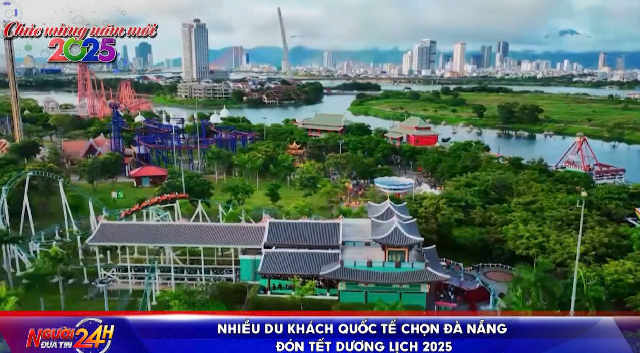 Nhiều du khách quốc tế chọn Đà Nẵng đón Tết Dương lịch 2025