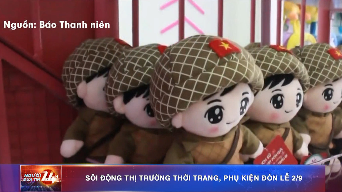 Sôi động thị trường thời trang, phụ kiện đón lễ 2/9