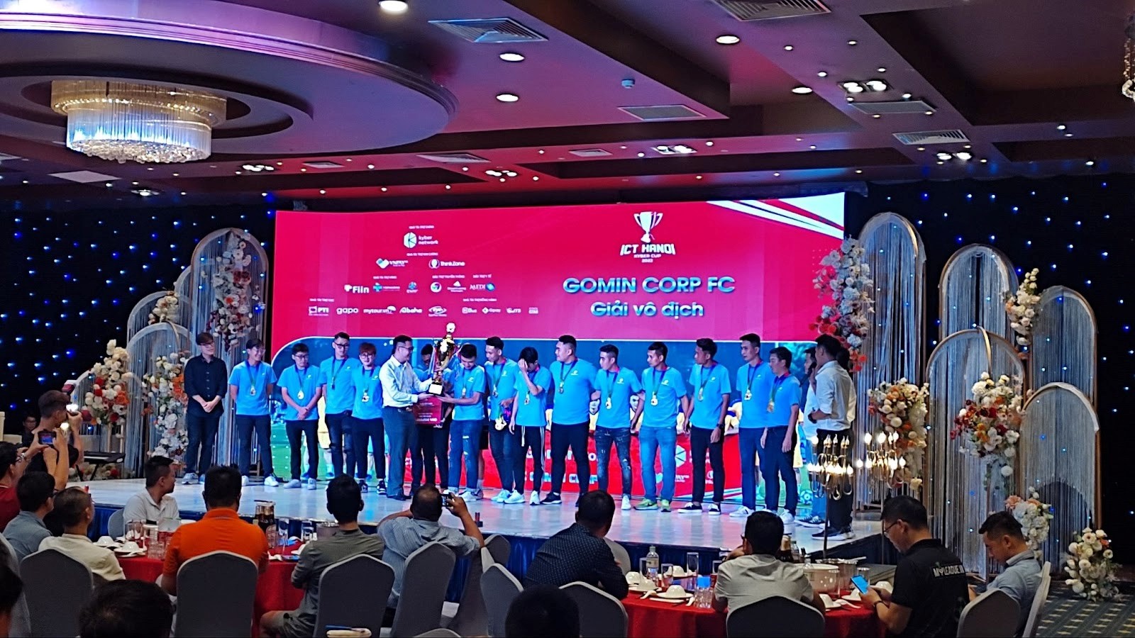 Bế mạc giải bóng đá ICT Hà Nội - Kyber Cup 2022